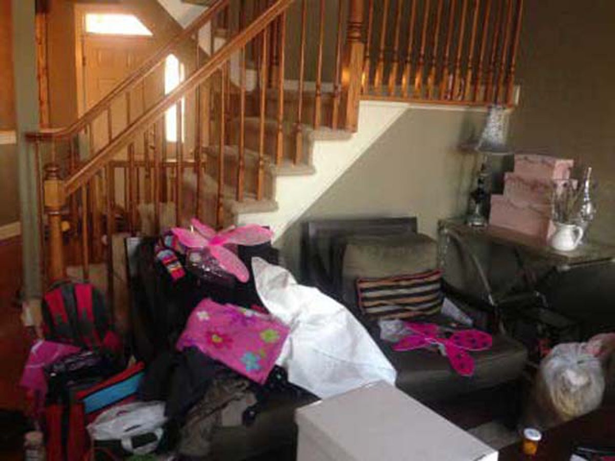 professional organizing living room
